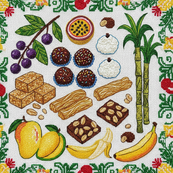 Süßigkeiten - Hallo Brasil