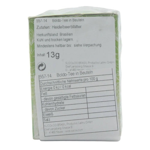 BARÃO Boldo - Tee in Beuteln - Chá de Boldo 13g - Hallo Brasil