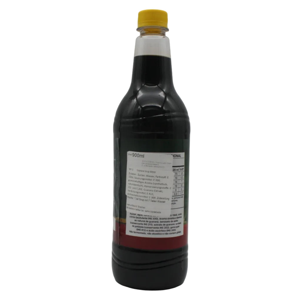 GNUTRE Guaraná-Sirup - Xaropé de Guaraná 900ml - Hallo Brasil