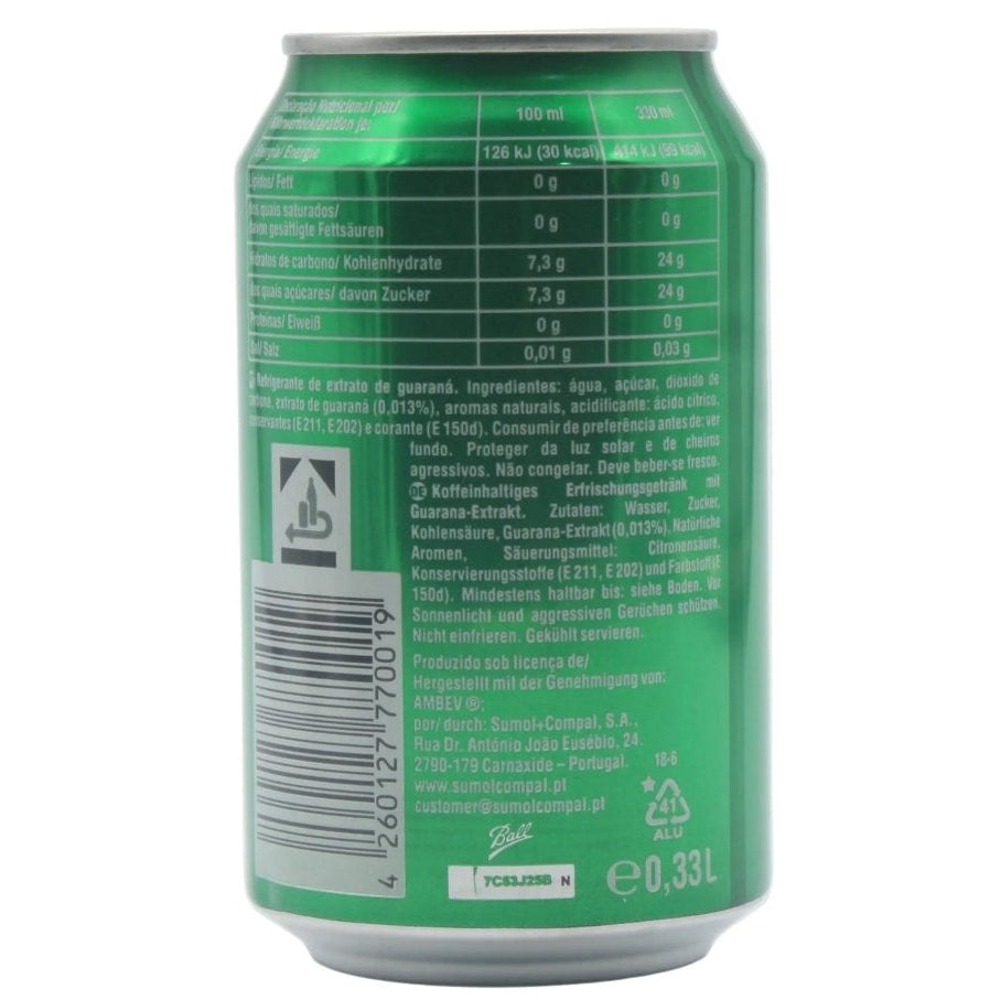 GUARANÁ ANTARCTICA Erfrischungsgetränk Dose - Refrigerante Guaraná Lata 330ml - Hallo Brasil