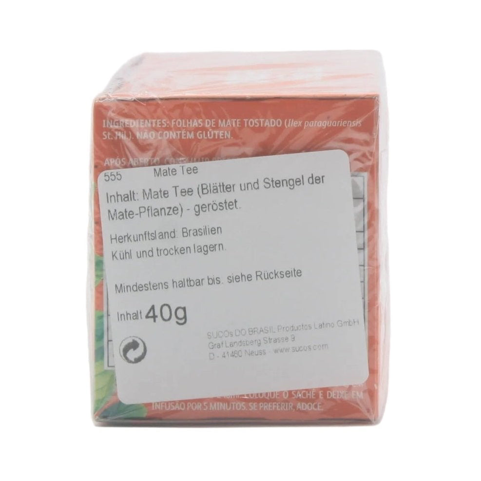 LEÃO Mate - Tee - Chá Mate Natural 40g - Hallo Brasil