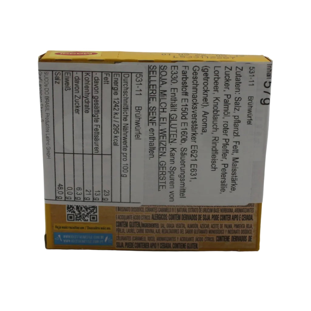 MAGGI Fleischbrühe - Caldo de Carne 57g - Hallo Brasil