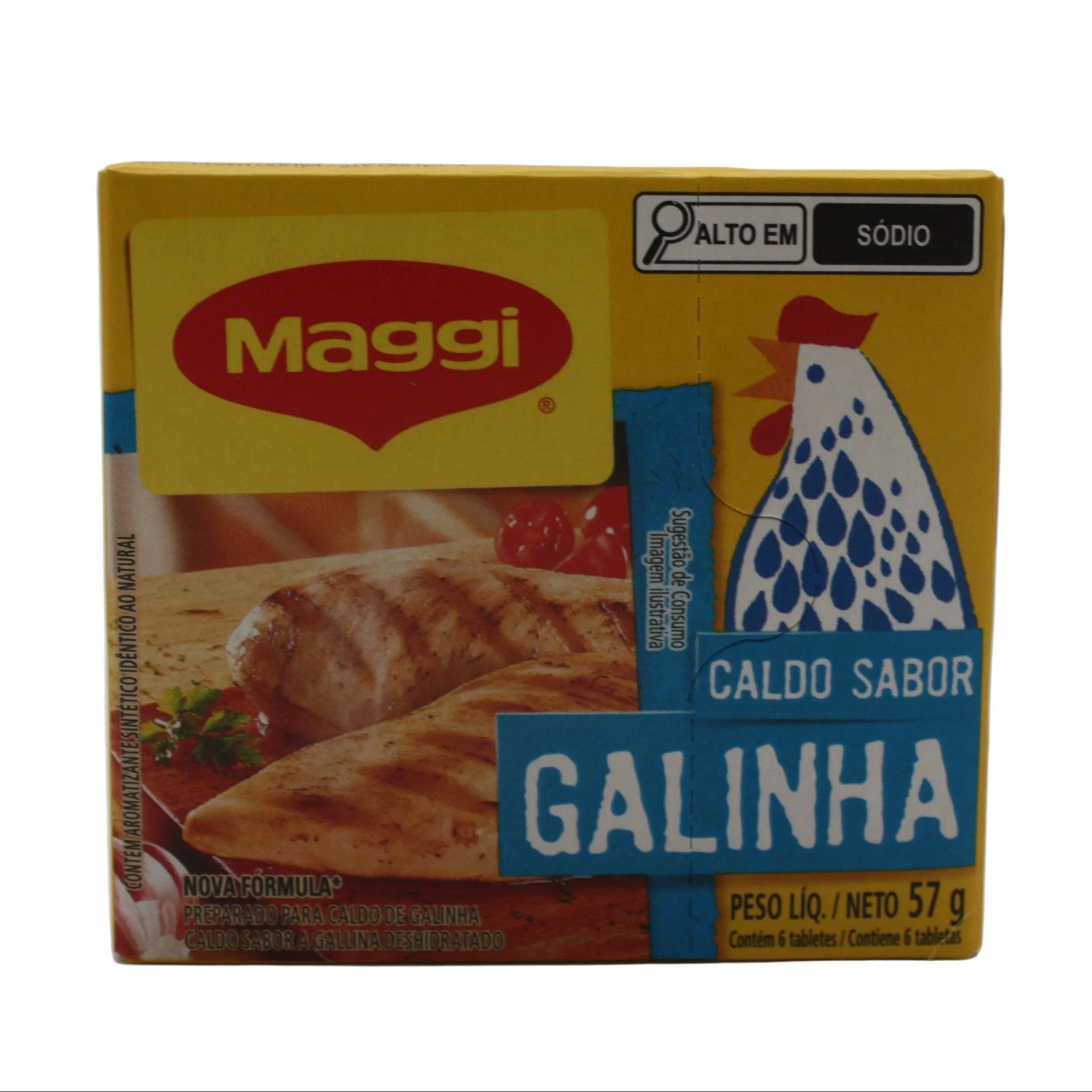 MAGGI Hühnerbrühe - Caldo de Galinha, 57g - Hallo Brasil