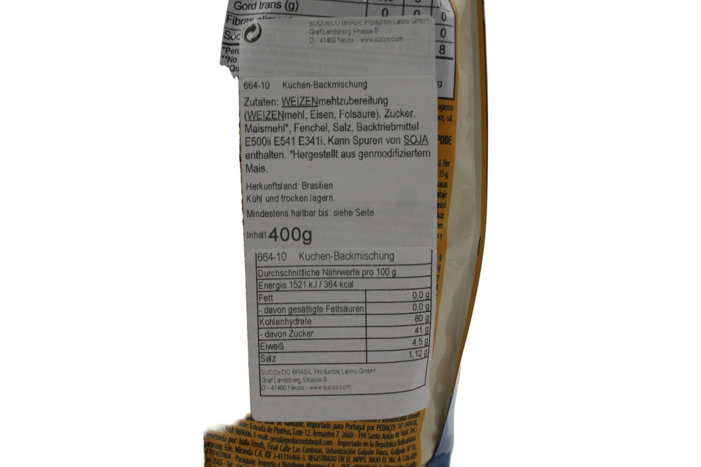 RENATA Backmischung Maiskuchen - Mistura Bolo de Fubá 400g - Hallo Brasil