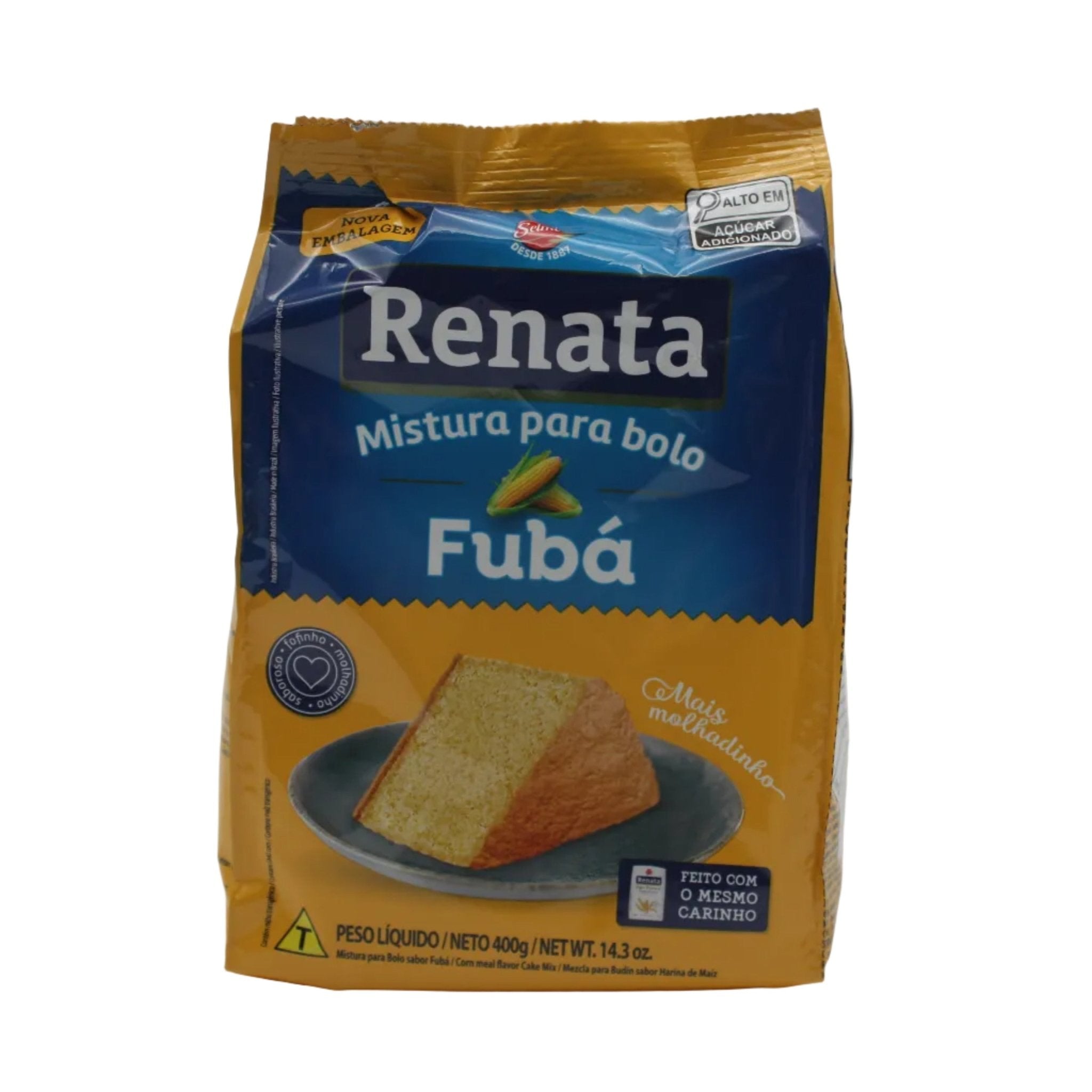 RENATA Backmischung Maiskuchen - Mistura Bolo de Fubá 400g - Hallo Brasil