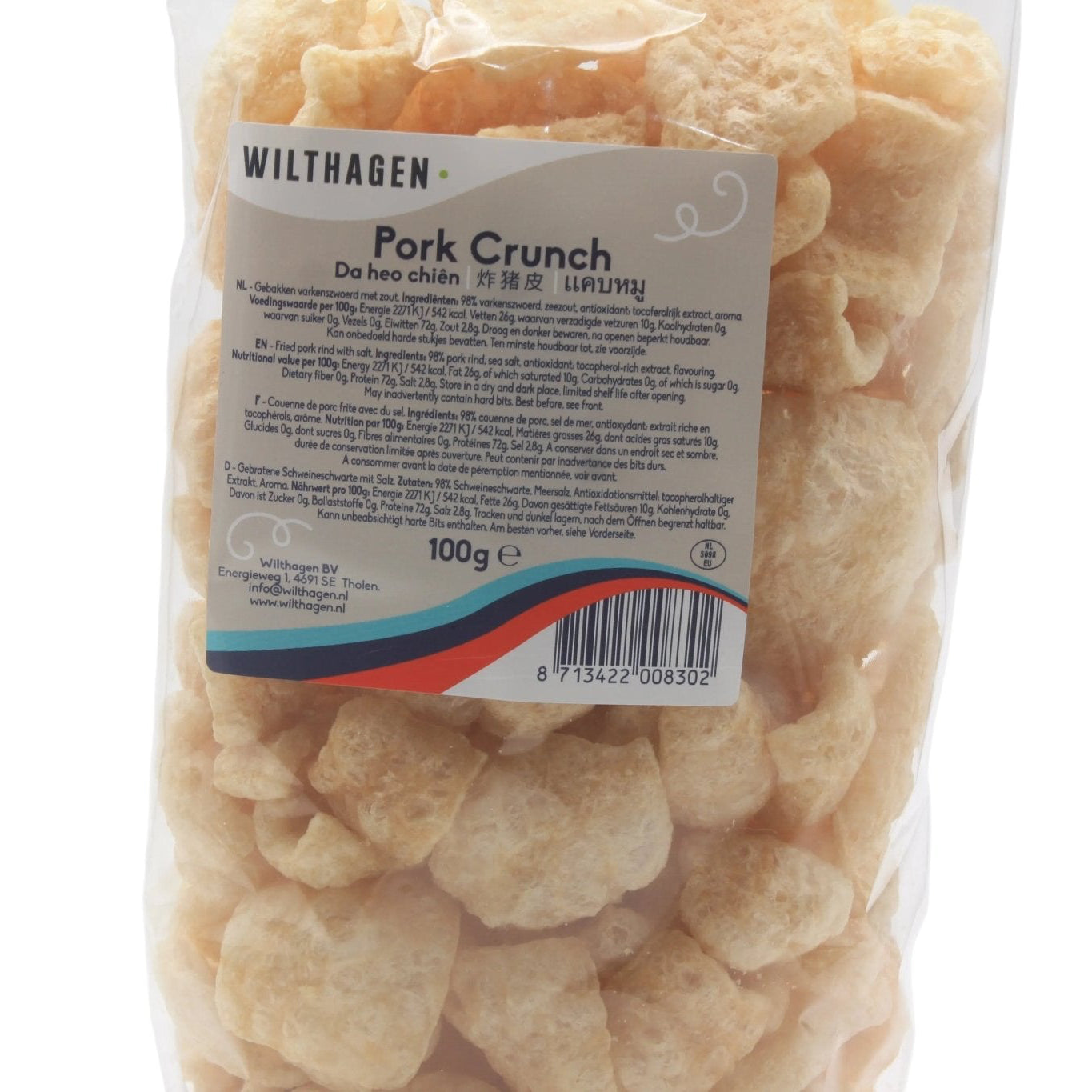 WILTHAGEN Schweinekrusten - Chicharron der Cerdo - Pururuca 100g - Hallo Brasil