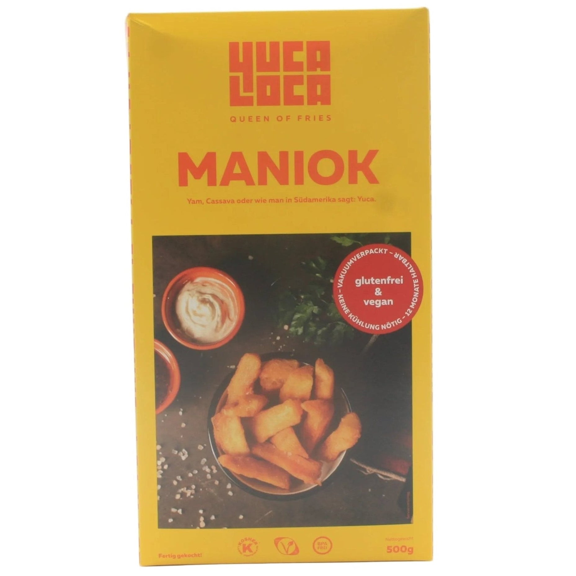YUCA LOCA Gekocht Maniok - Mandioca Cozida 500g - Hallo Brasil